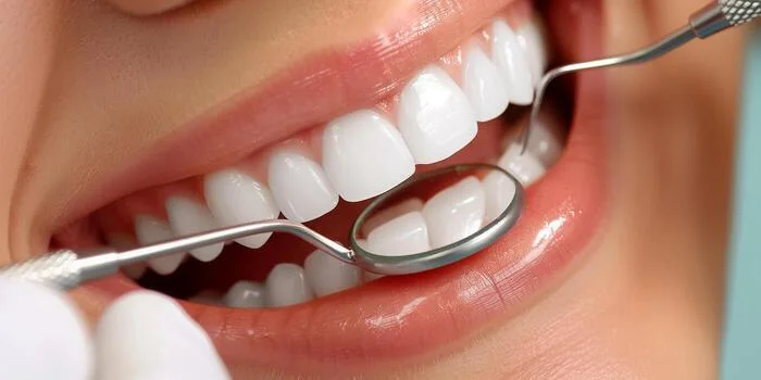 Control stomatologic cu oglindă dentară